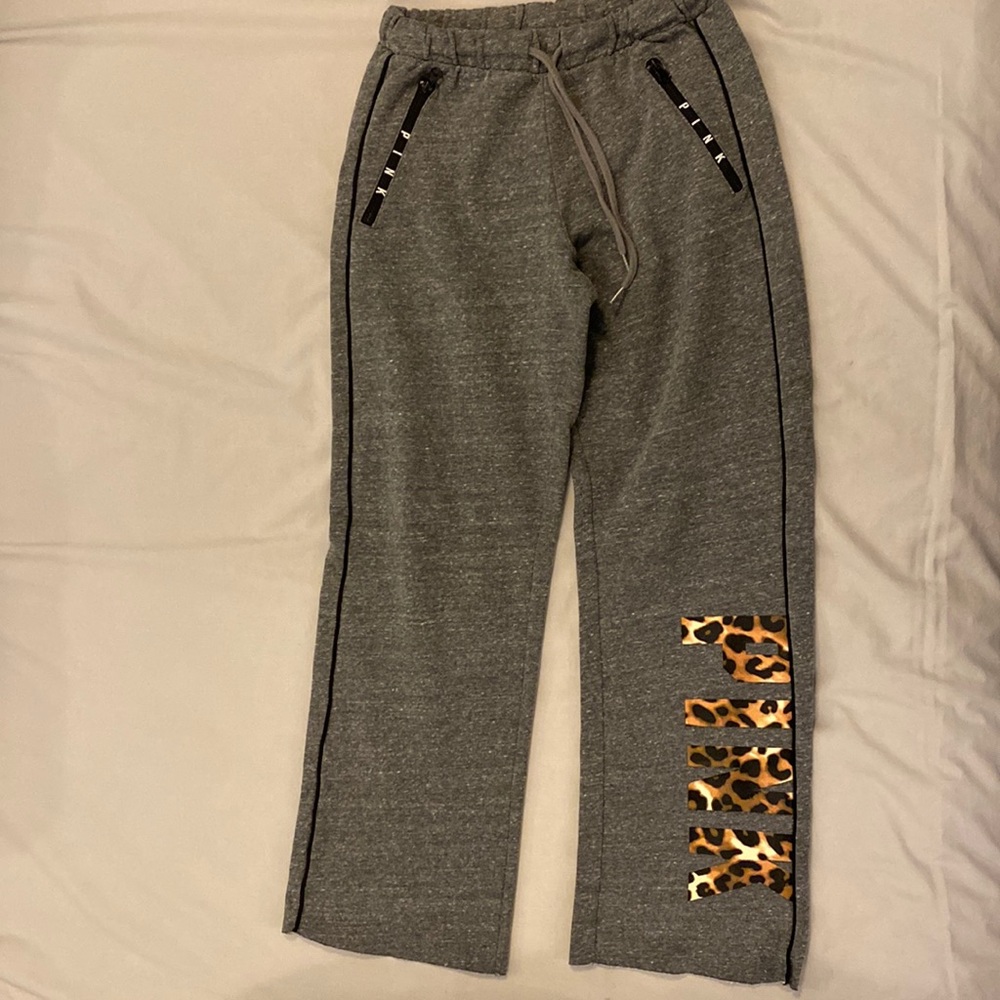 PINK Victoria’s Secret, size XS, dark heather gray